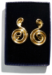 Gold Plated CIR Earrings